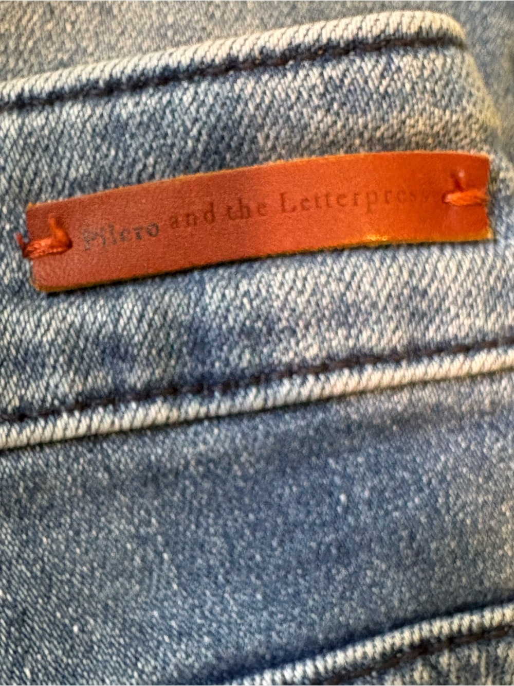 Anthropologie’s Pilcro and the Letterpress High-Rise Skinny Bootcut Jeans Sz 29 - Picture 7 of 10